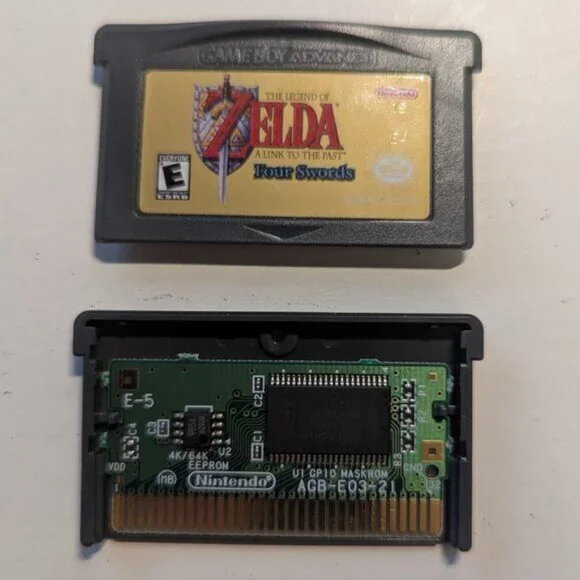 💚 Zelda A Link to the Past and Four Swords – Game Boy Advance – Tested $88 OBO